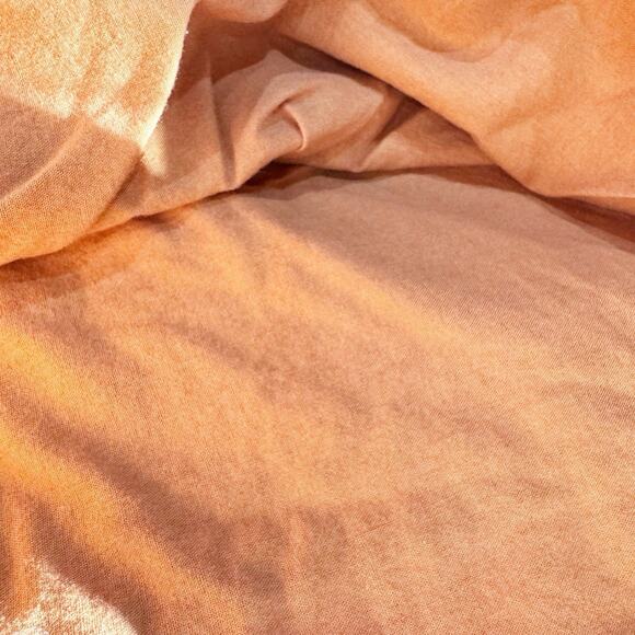 Threshold Full/Queen Terracotta Embroidered Duvet Cover - Picture 4 of 8